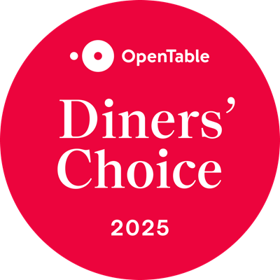 OpenTable Diner's Choice Award badge. 